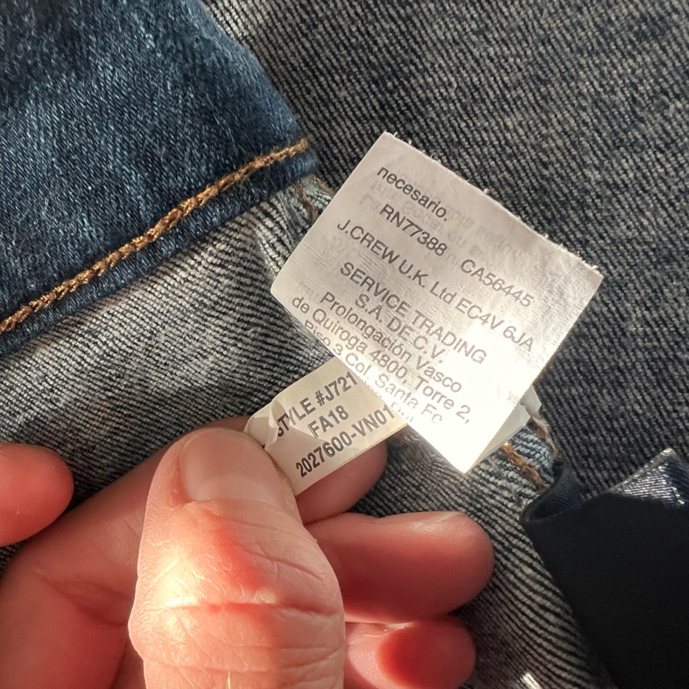 Madewell Slim Straight Women’s 28 6 Stretch Blue Denim Jeans Slim Straight 28x27 - Picture 13 of 15